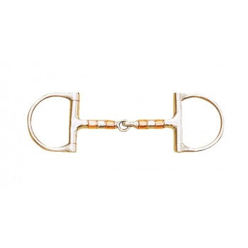 CAVALIER Dee Ring Snaffle W/ Roller