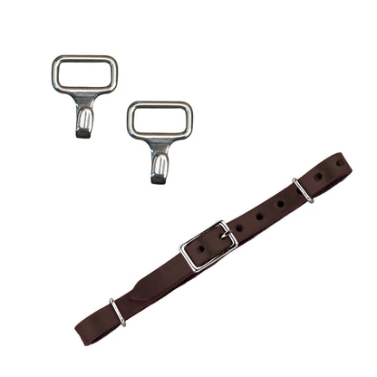 Myler Leather Curb Strap Kit